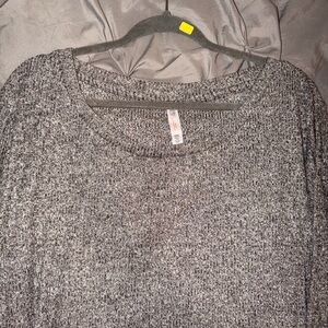 Canali Charcoal Women's Crew Neck Sweater